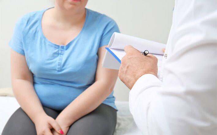 Overweight people fall in the risk group