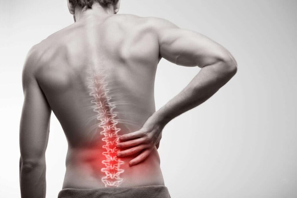 Pain in the back