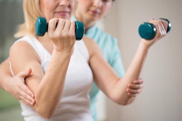 Therapeutic exercises for arthrosis