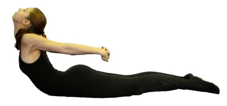 Exercises to stretch the spine for osteochondrosis of the thoracic region